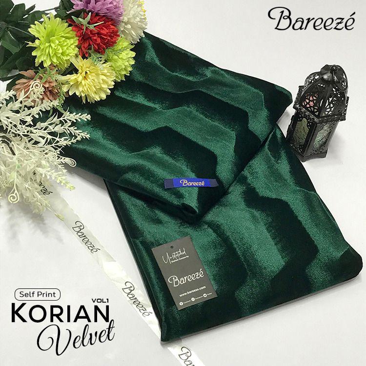 Korean Velvet 2pc