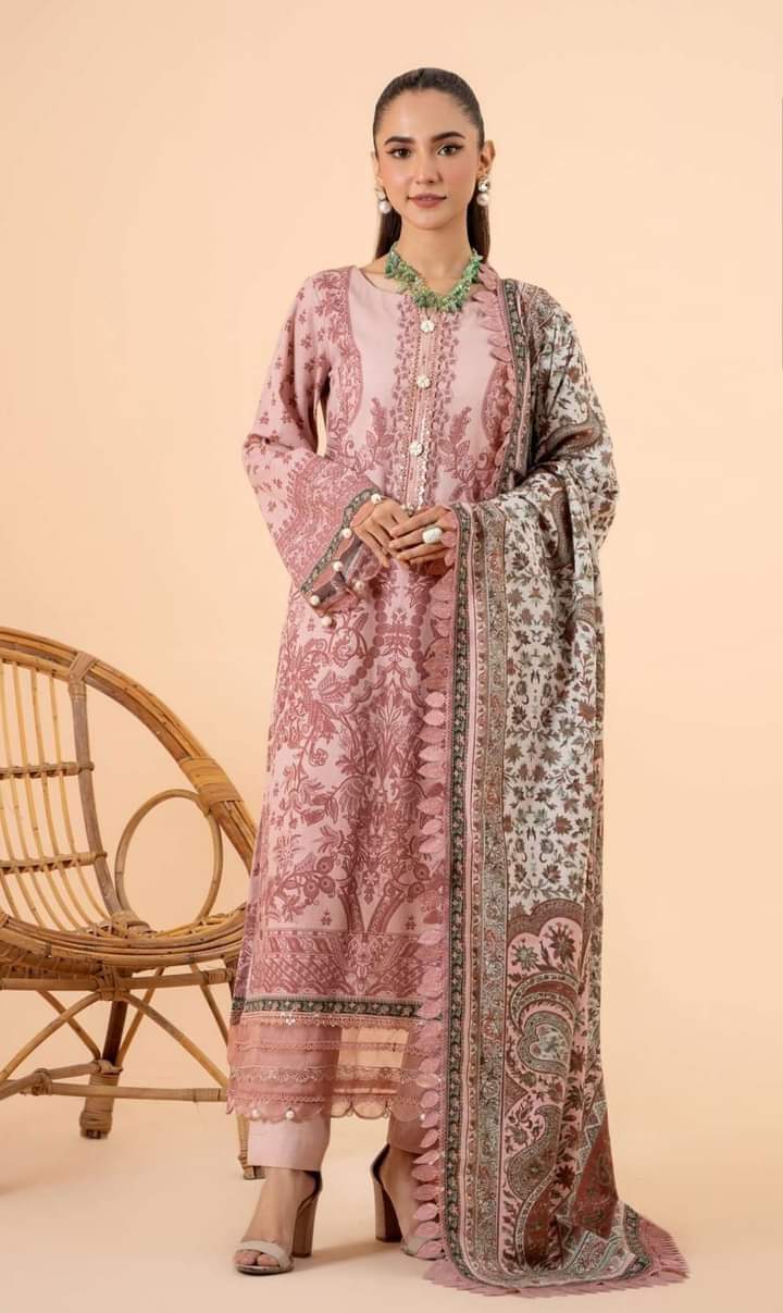 SOFT KHADDAR  dress