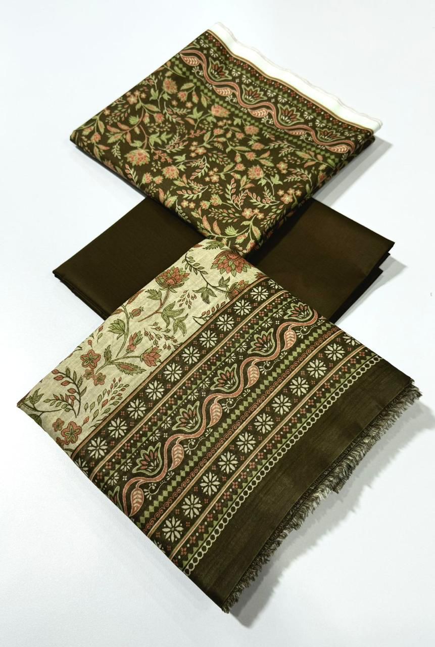 3 PC unstitched dress