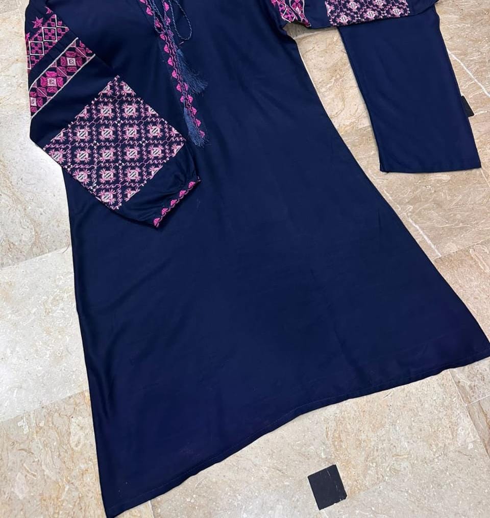 Airline embroidery 2pc