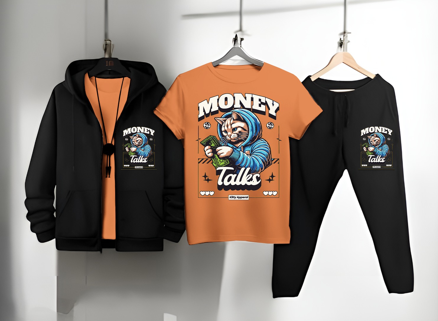 Hoodie Tshirt Trouser