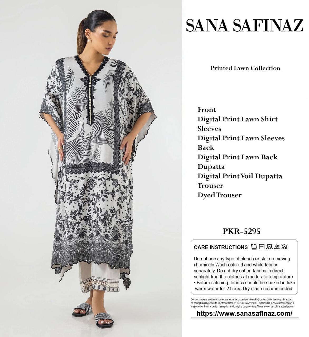 *SANA SAFINAZ LAWN COLLECTION 2025* *FABRIC LAWN