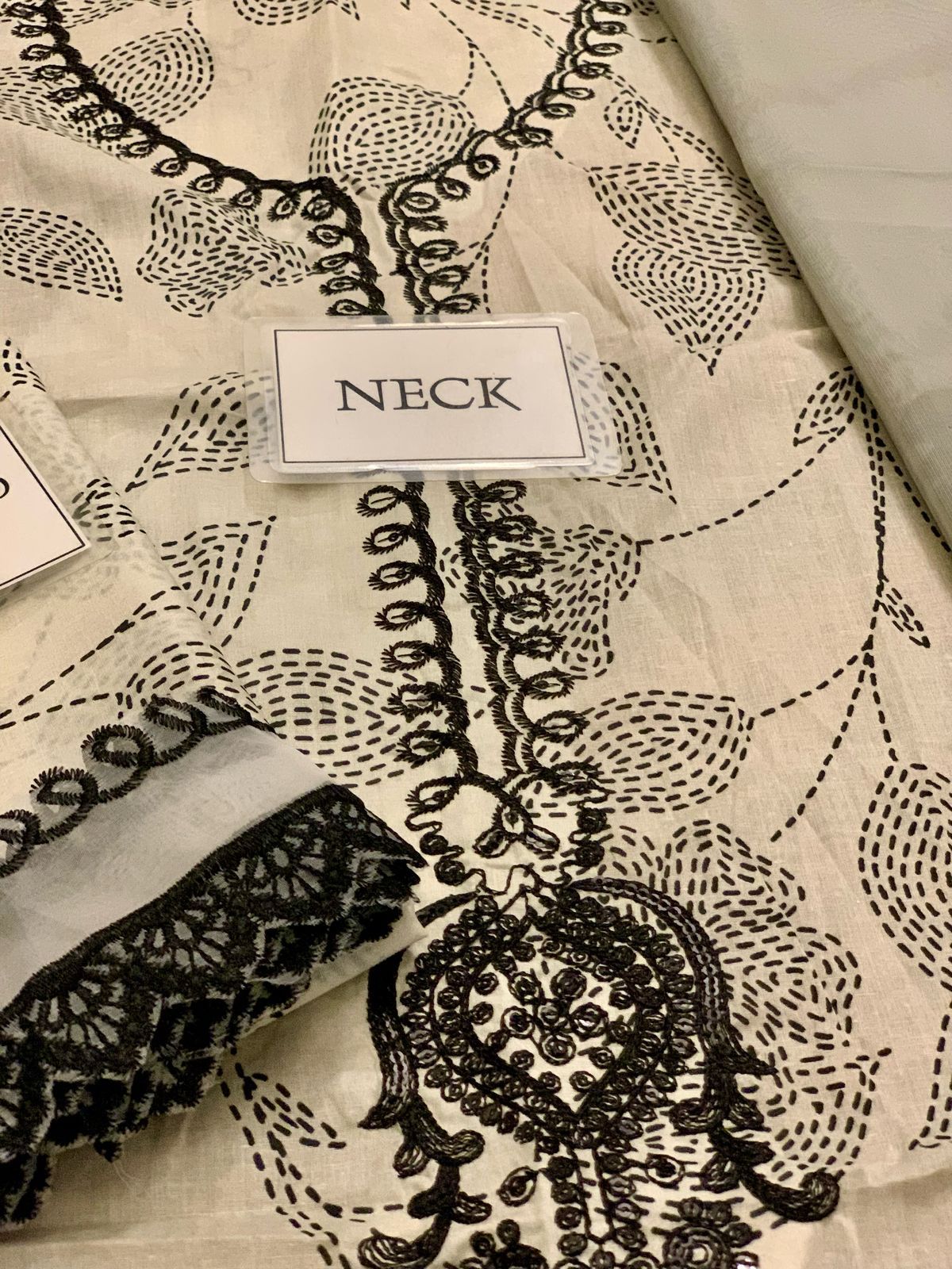 *PRESENTING BAROQUE BRAND TRENDING OUTFIT FOR EID*  Fabric 3PC *Lawn with Silk Printed Dupatta*  • *