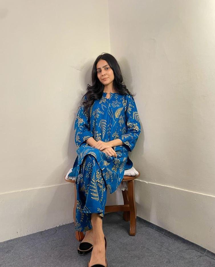 Women's 2pcs stiched dress