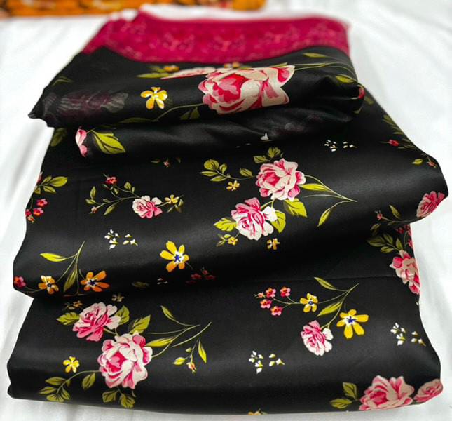 Printed Silk 3pc