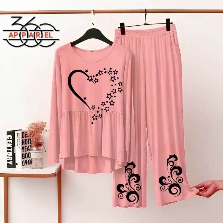 Lounge wear for women peach color