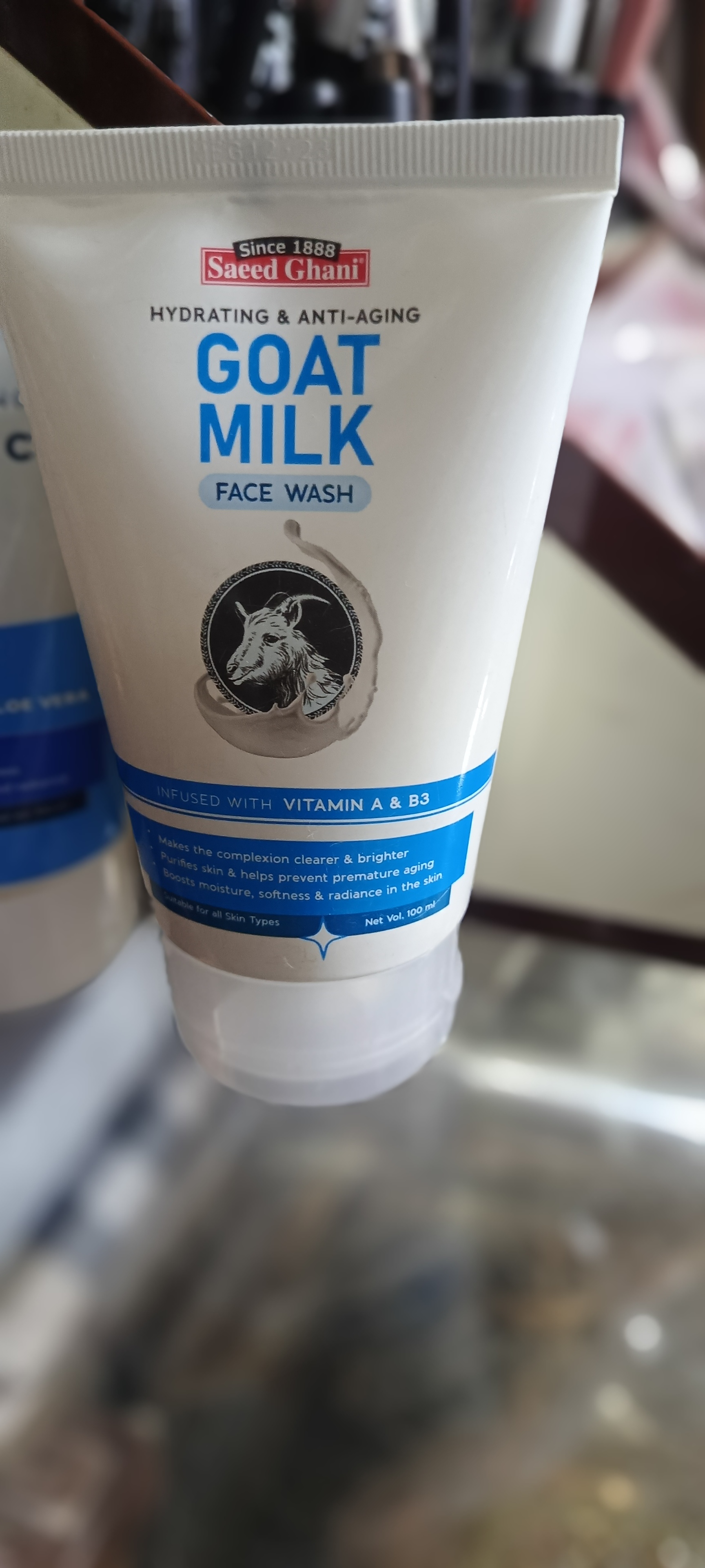 Saeed ghani goat milk face wash