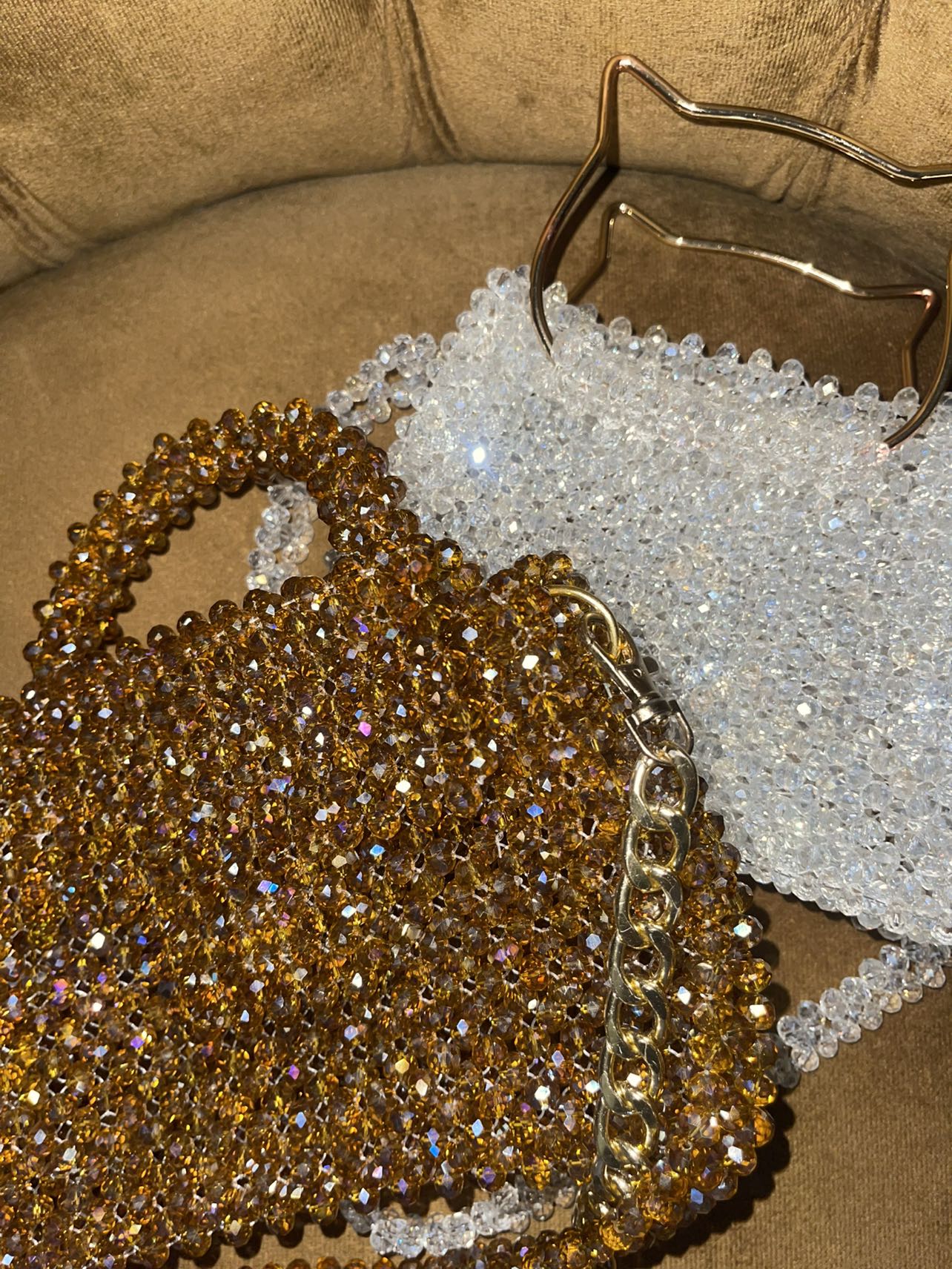 Pure crystal bag 👜👛