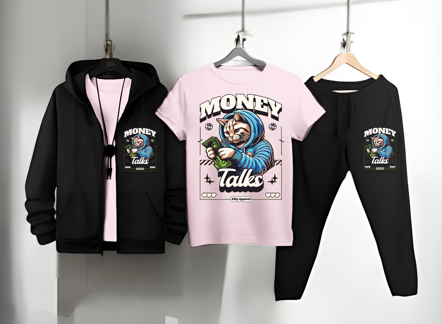 Hoodie Tshirt Trouser