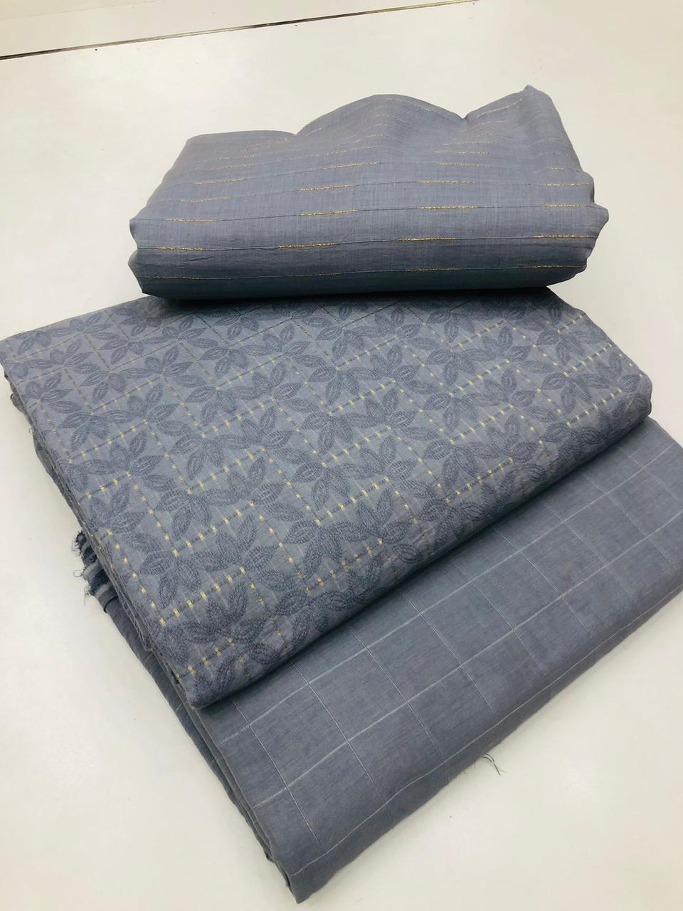 Jacquard Lawn 3pc