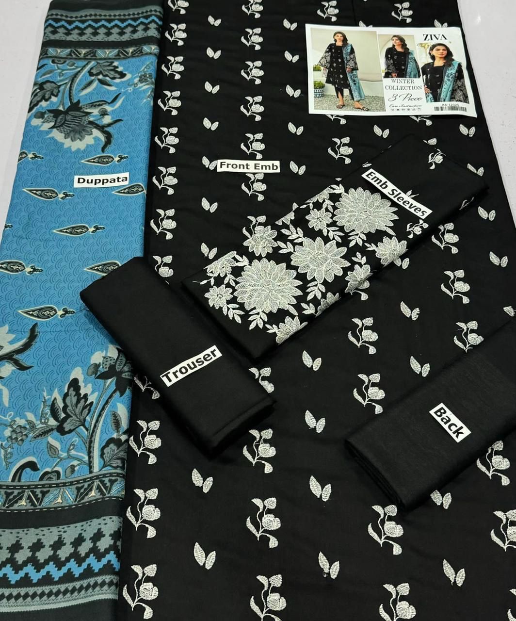 **BRAND: MIX*  *FABRIC DHANAK  WITH WOOL SHAWL*