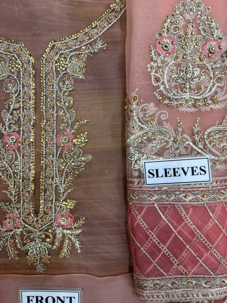 *PRESENTING SARA ROHAIL ASGHAR BRAND LUXURY HIT CODE*  *New Arrival Special Eid Collection* FABRIC 3