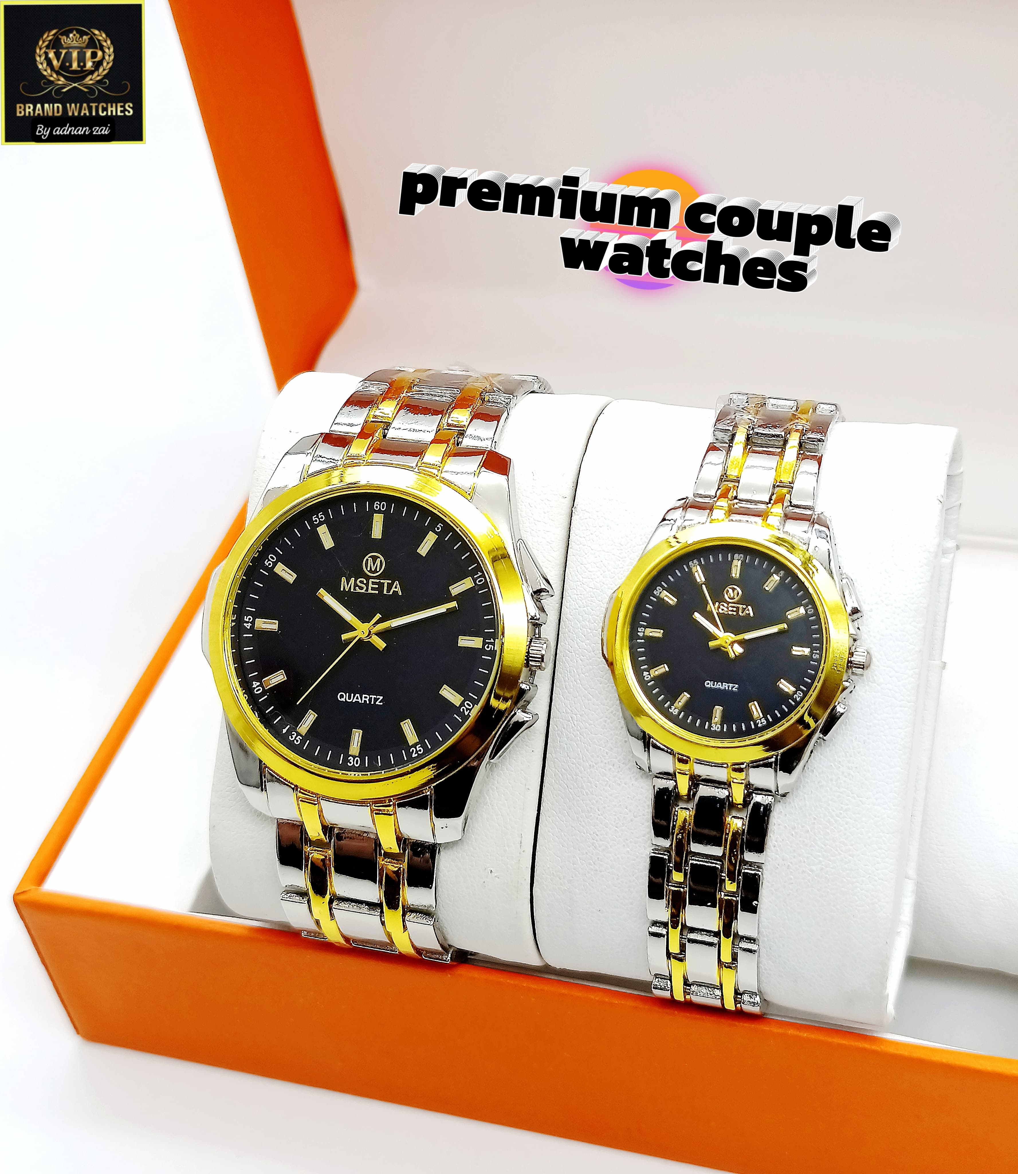 MESTA CUPLE WATCHES  GOOD LOOKING MODEL ✔️ GOOD QUALITY✔️ NEW LOOK ✔️ NEW COLOERS 🎊✔️ AMAZING EID P