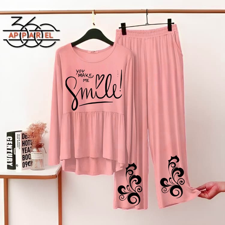 Lounge wear for women peach color