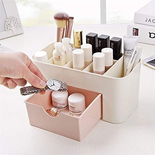Plastic Makeup Organizer | Make Up Brush Storage Box With Drawer |