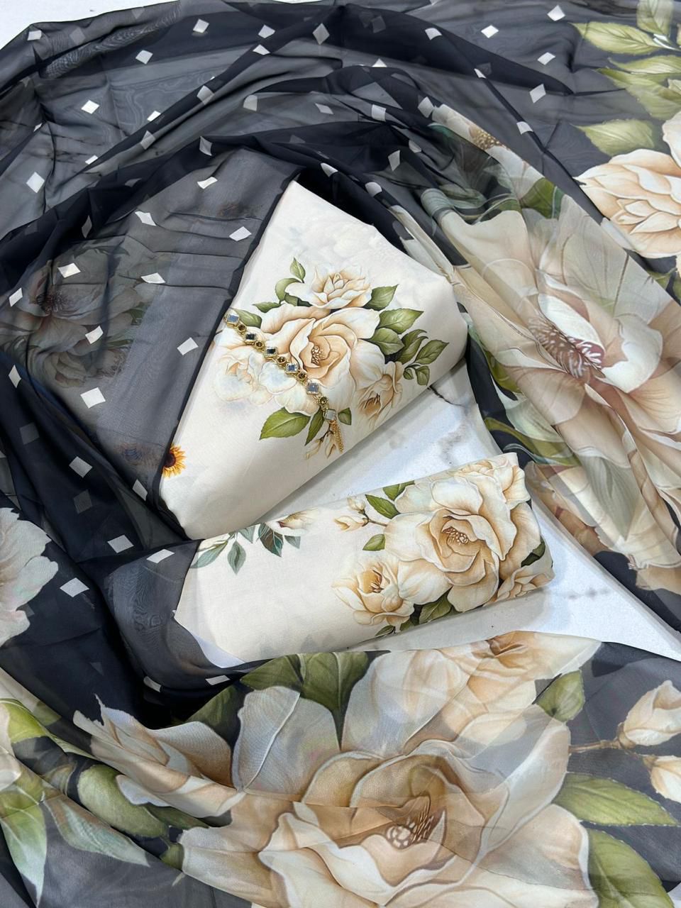 S W I S S printed shirt trouser