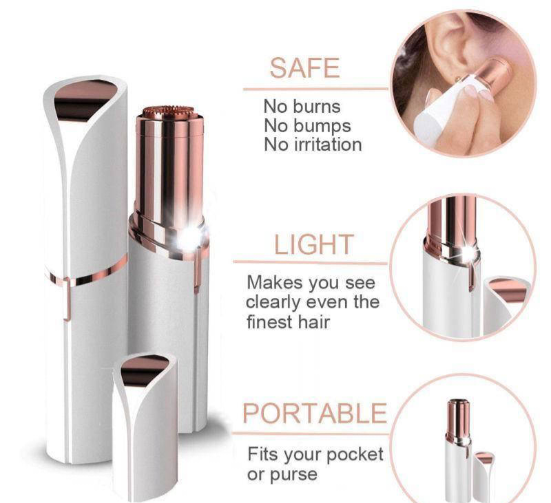 Facial hair removal cream