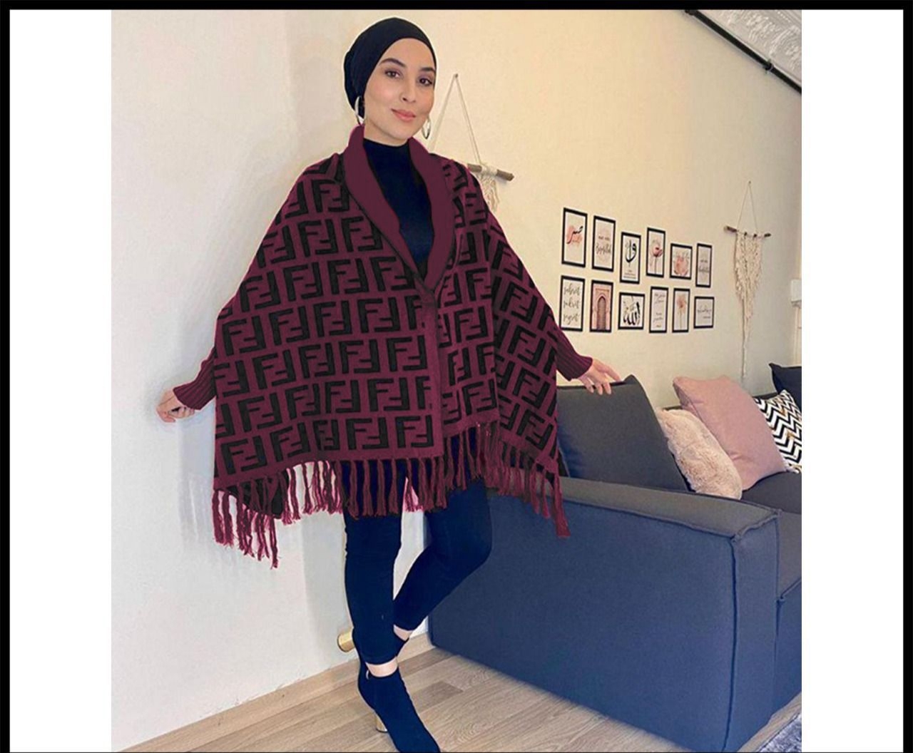 Fendi Printed Shawls