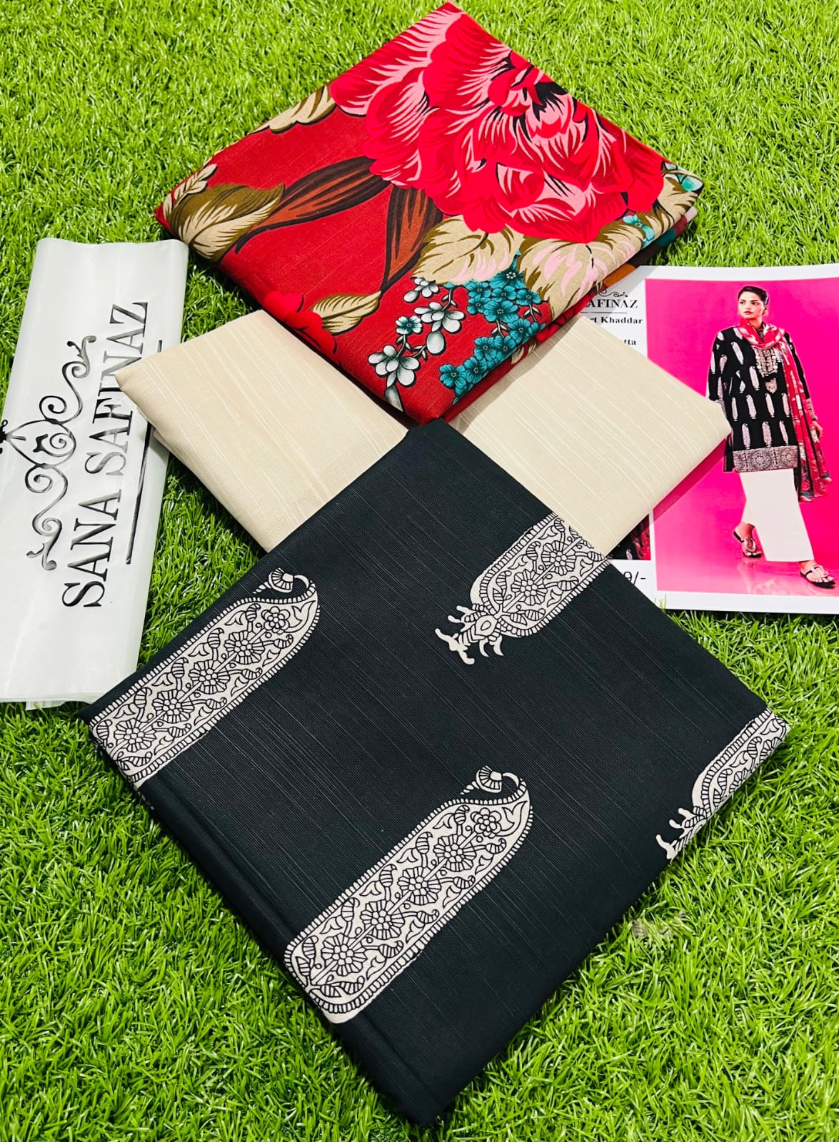 3pcs khaddar collection