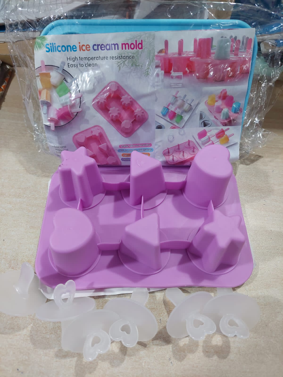 Silicone Ice cream Mould