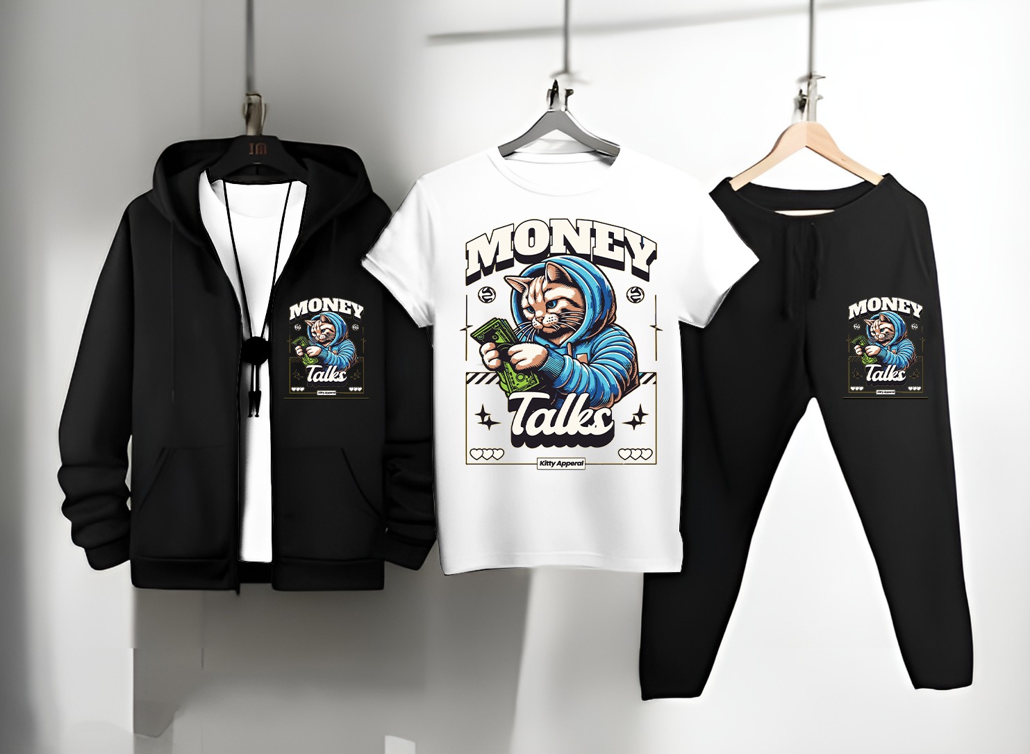 Hoodie Tshirt Trouser