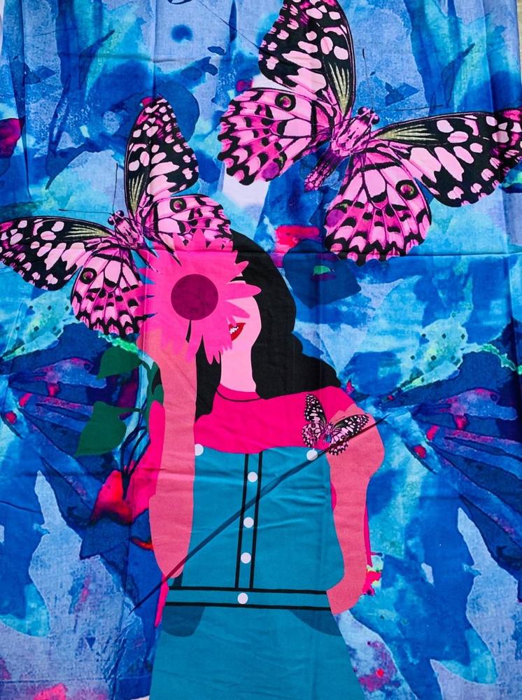 One piece womens unstitched lawn