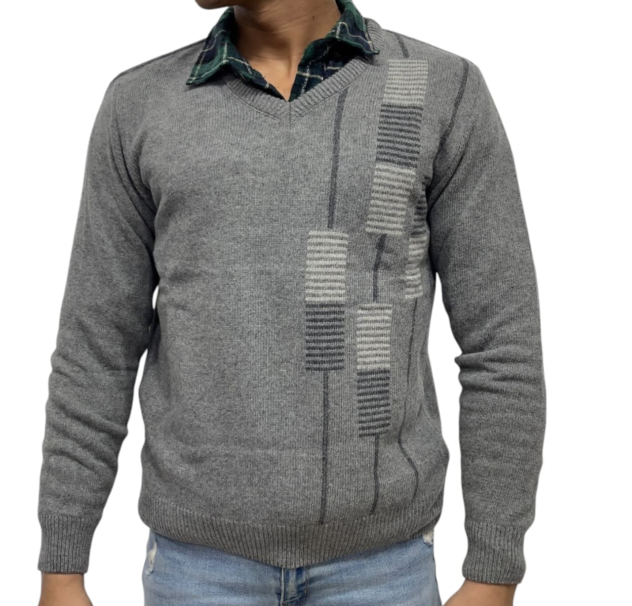 men's branded sweater