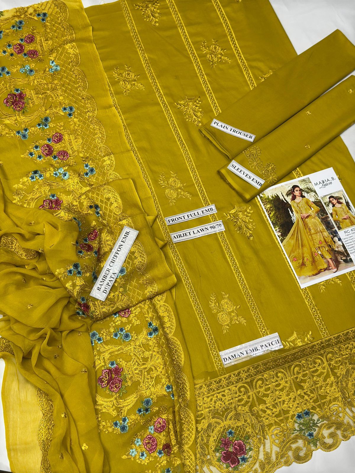 *PRESENTING ZARASHAHJHAN MOST TRENDING NOW AVAILABLE*   *New Arrival Special Eid Collection* Fabric 3