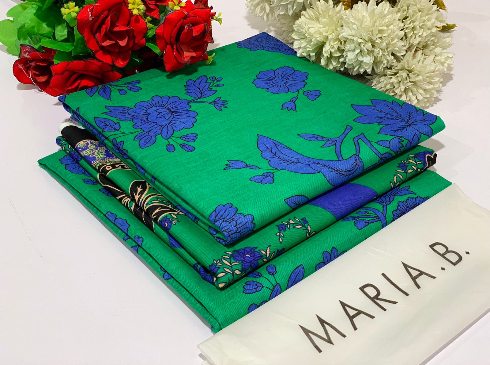 Digital luxury slub kaddar by maria b