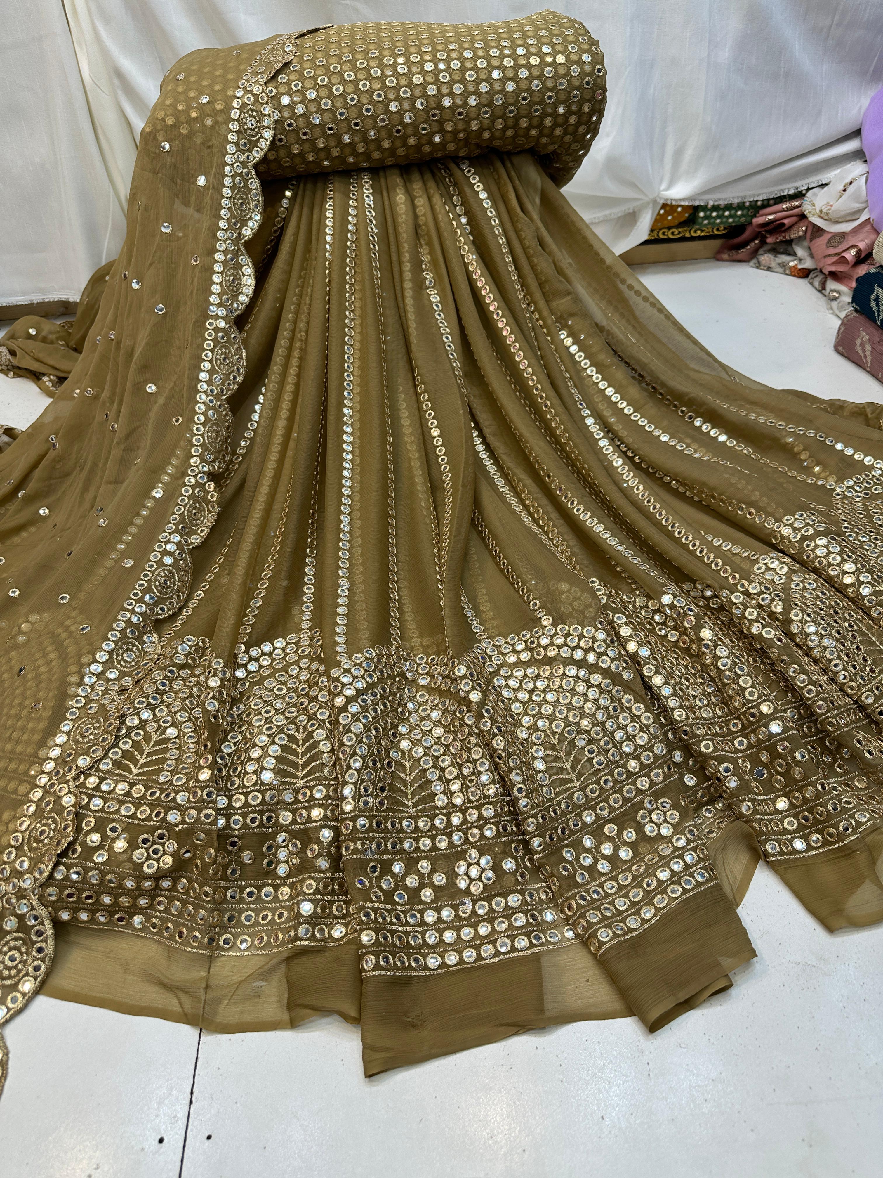 Luxury Lehenga Choli 9MM Work