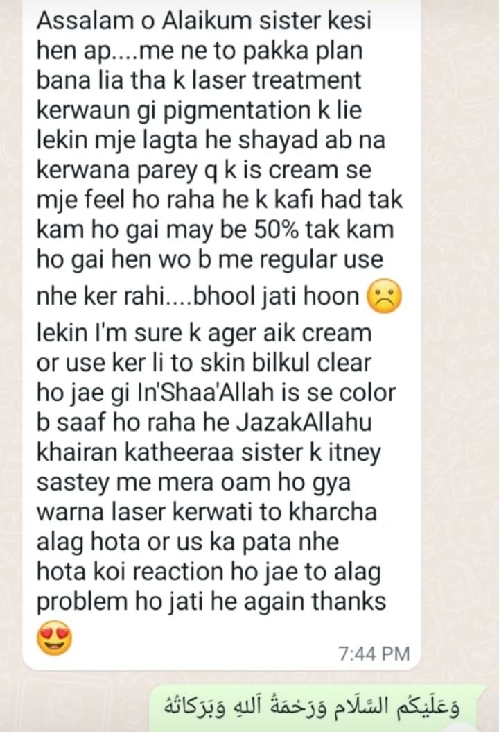 Customer feedback after use Flora international harble prudcts