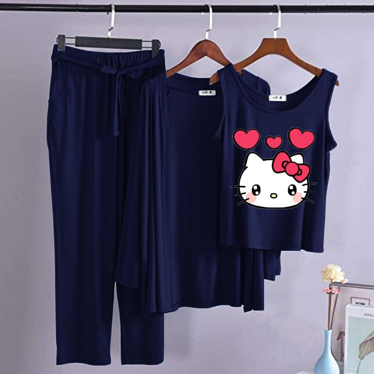 ALHUMDULILLAH ❤️  *New Arrival Launched* ✨ *03pc Night Suit* 💯 *Best For Winter*🥶🥶