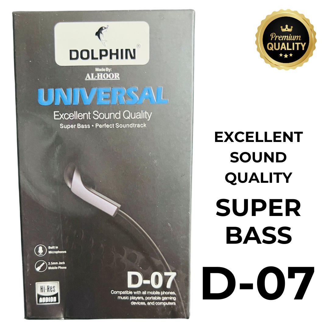 Dolphin D 07 Handsfree Super Bass and Sound Quality