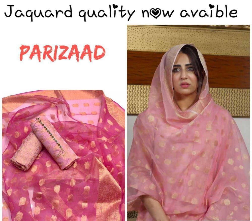 2pcs Jaccard Unstitched Suite