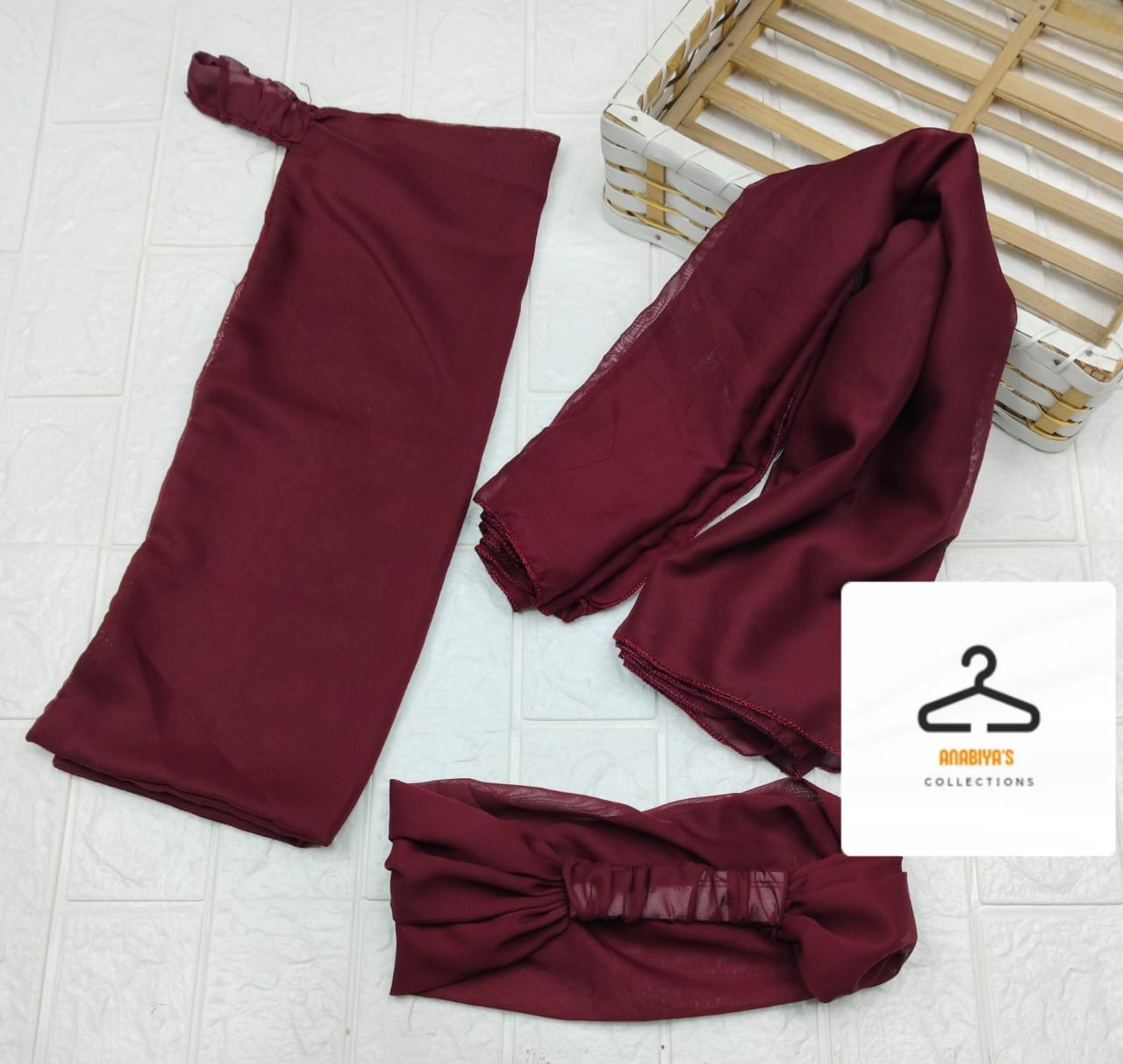 ❤️  ARTICAL 3 PEC HIJAB SET STUFF IMPORTED