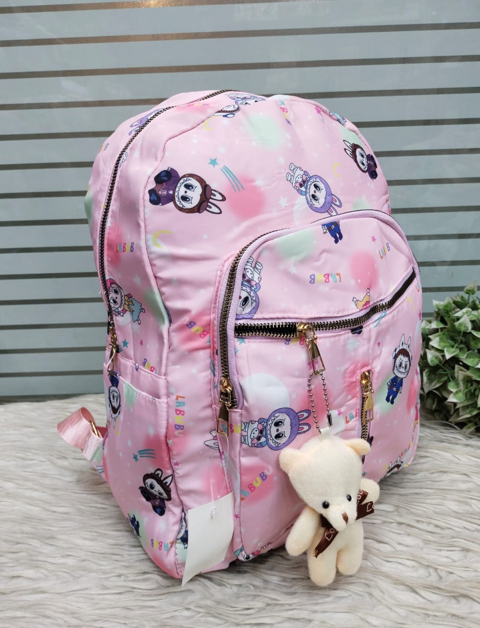 High quality backpack 3zipper