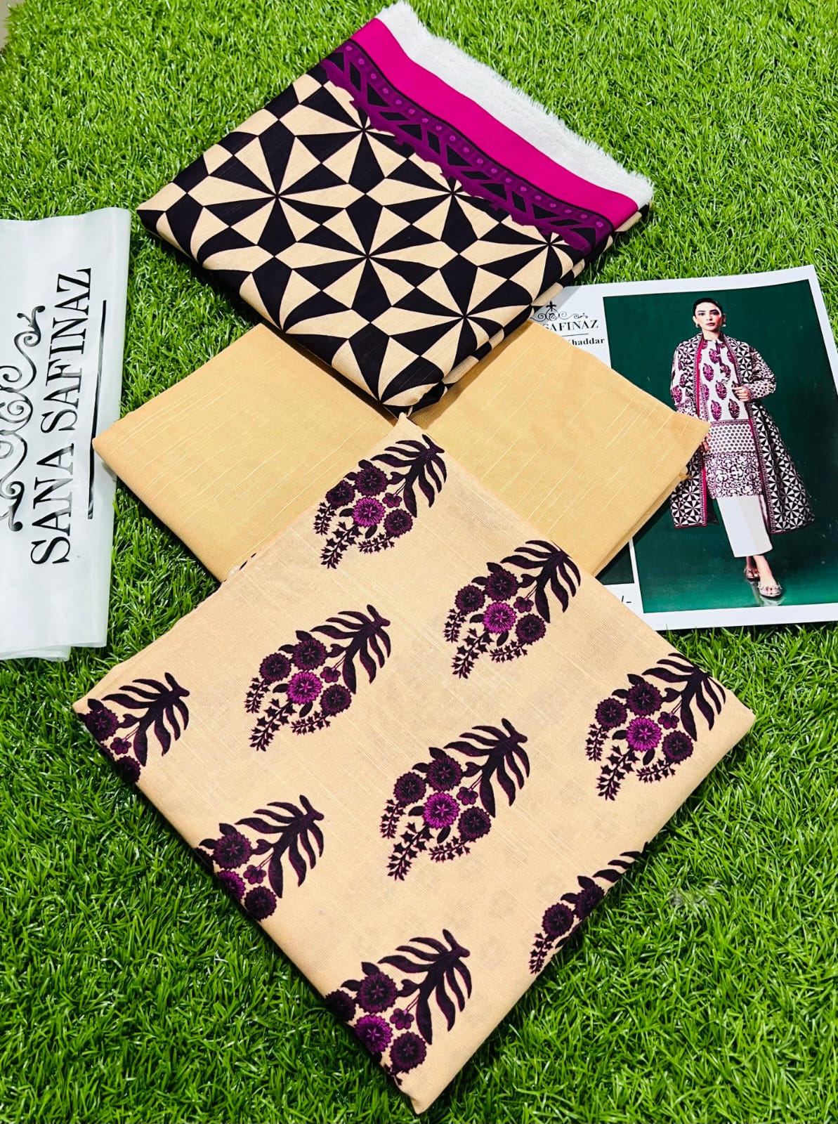 3pcs khaddar collection