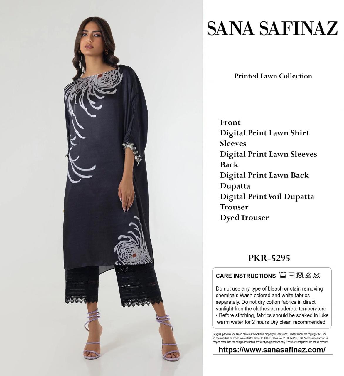 *SANA SAFINAZ LAWN COLLECTION 2025* *FABRIC LAWN 1