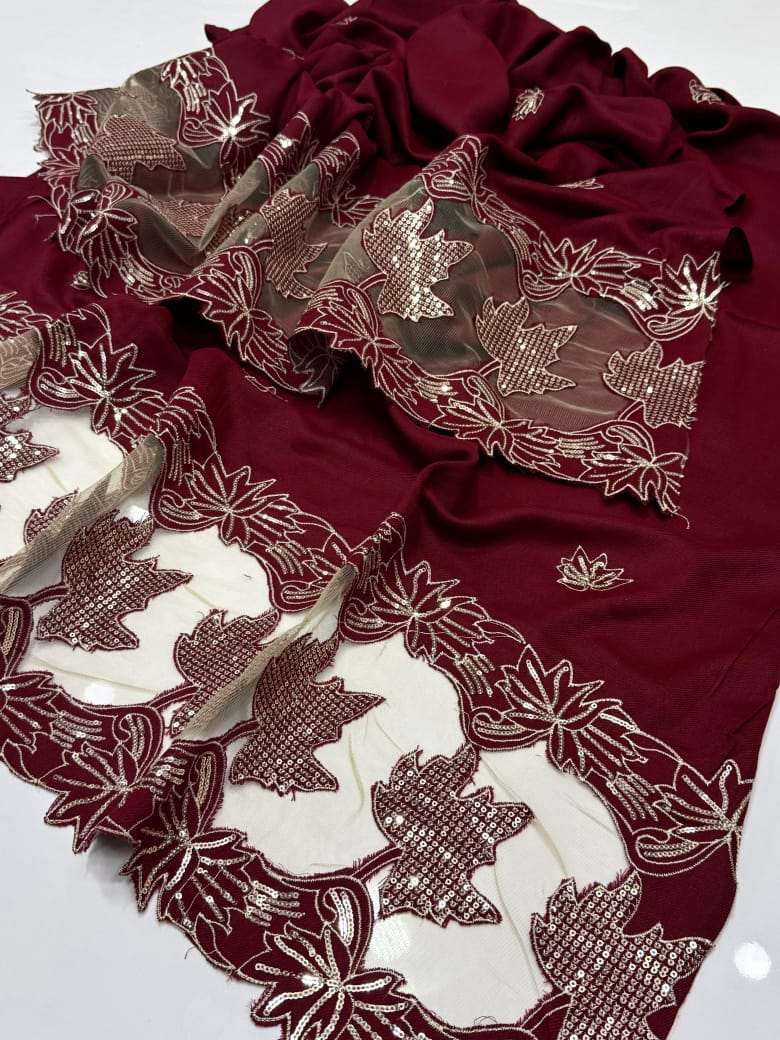 Pashmina Cutwork Shawls