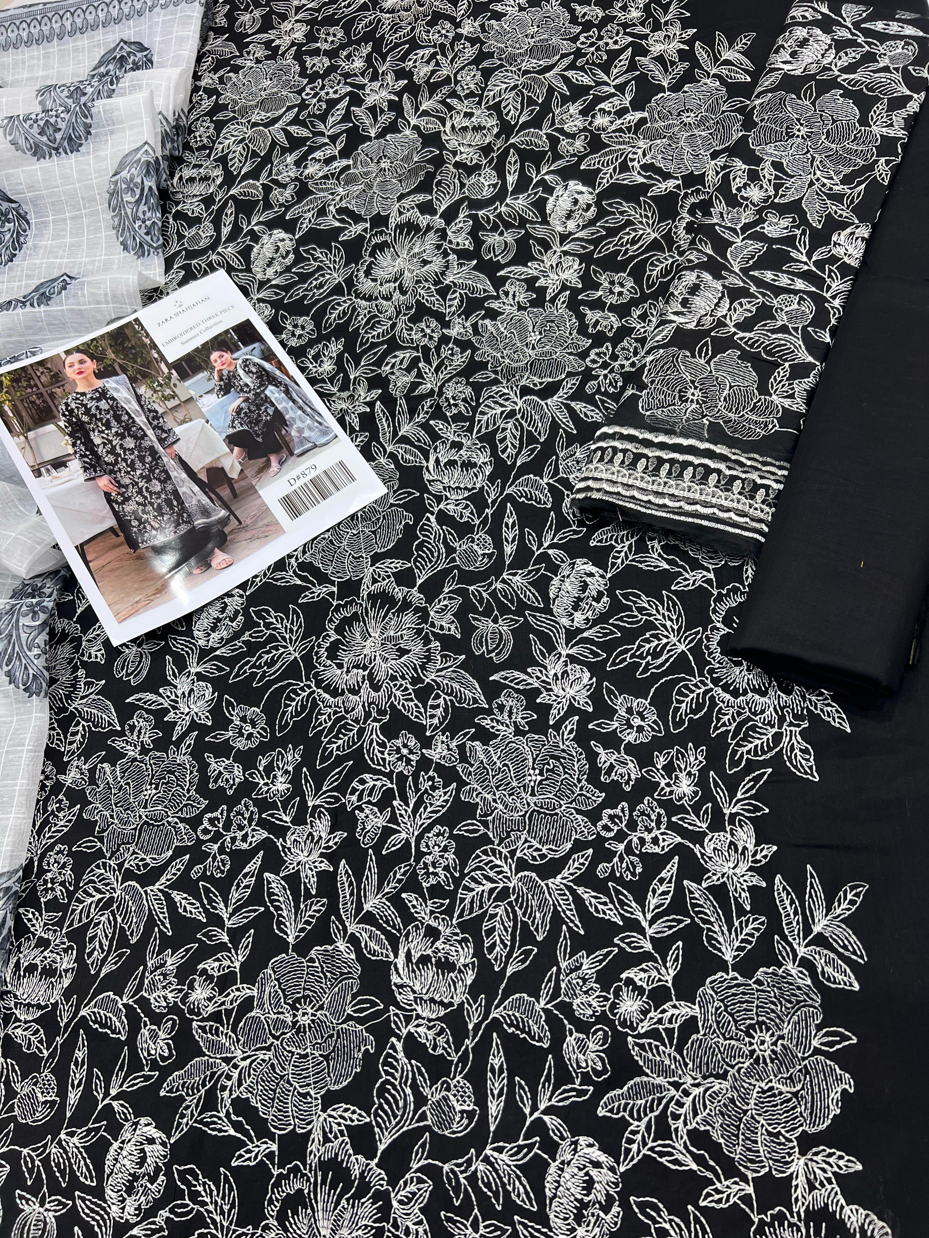 *PRESENTING ZARASHAHJHAN MOST TRENDING NOW AVAILABLE*   *New Arrival Special Eid Collection* Fabric 3