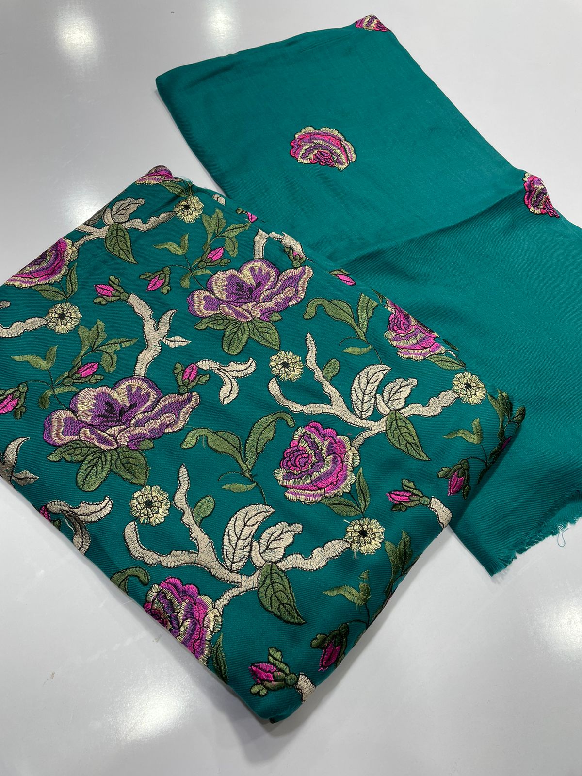 Gulabkar Pashmina 3pc