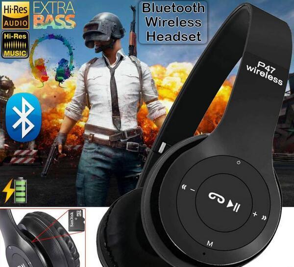 P47 bluetooth wireless headphone