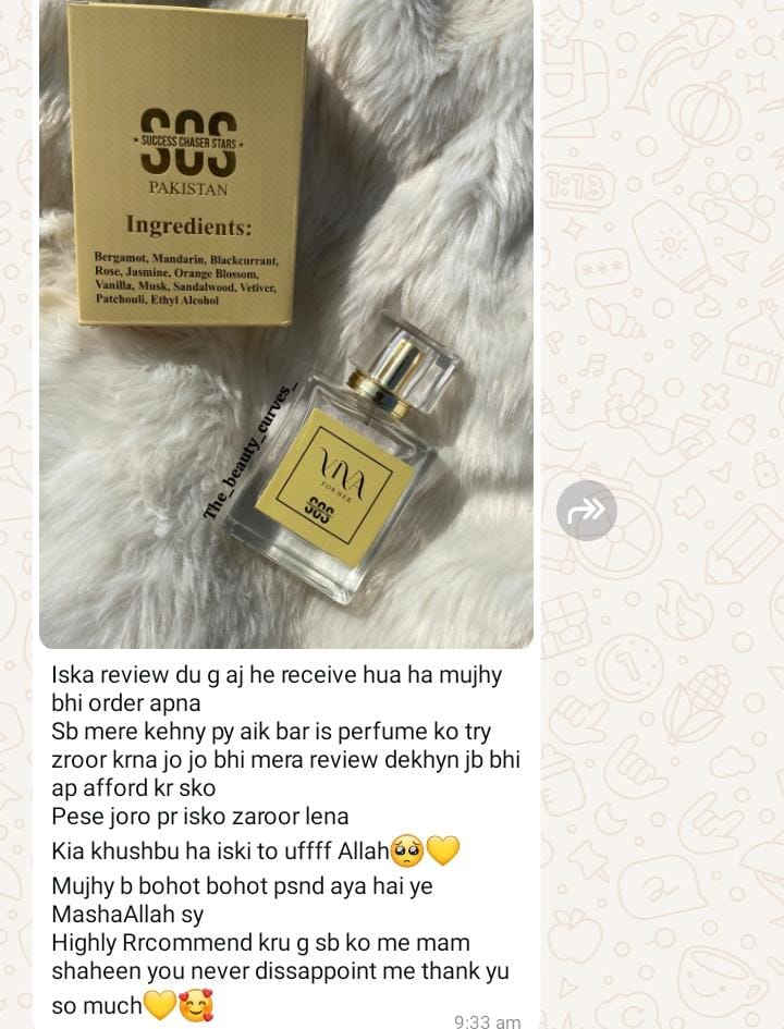 Viva for Her SCS Perfuem long lasting