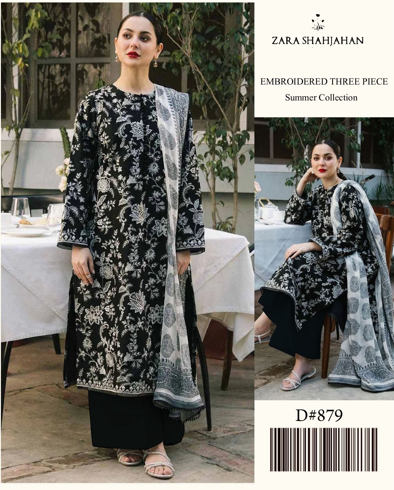 *PRESENTING ZARASHAHJHAN MOST TRENDING NOW AVAILABLE*   *New Arrival Special Eid Collection* Fabric 4