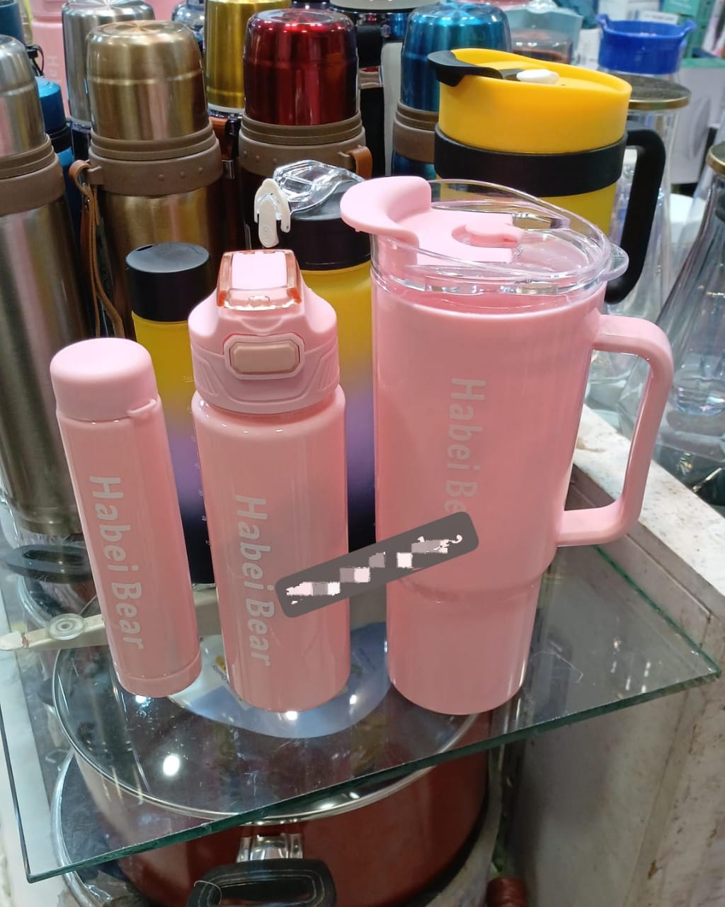 3pcs Thumbler Water Bottle