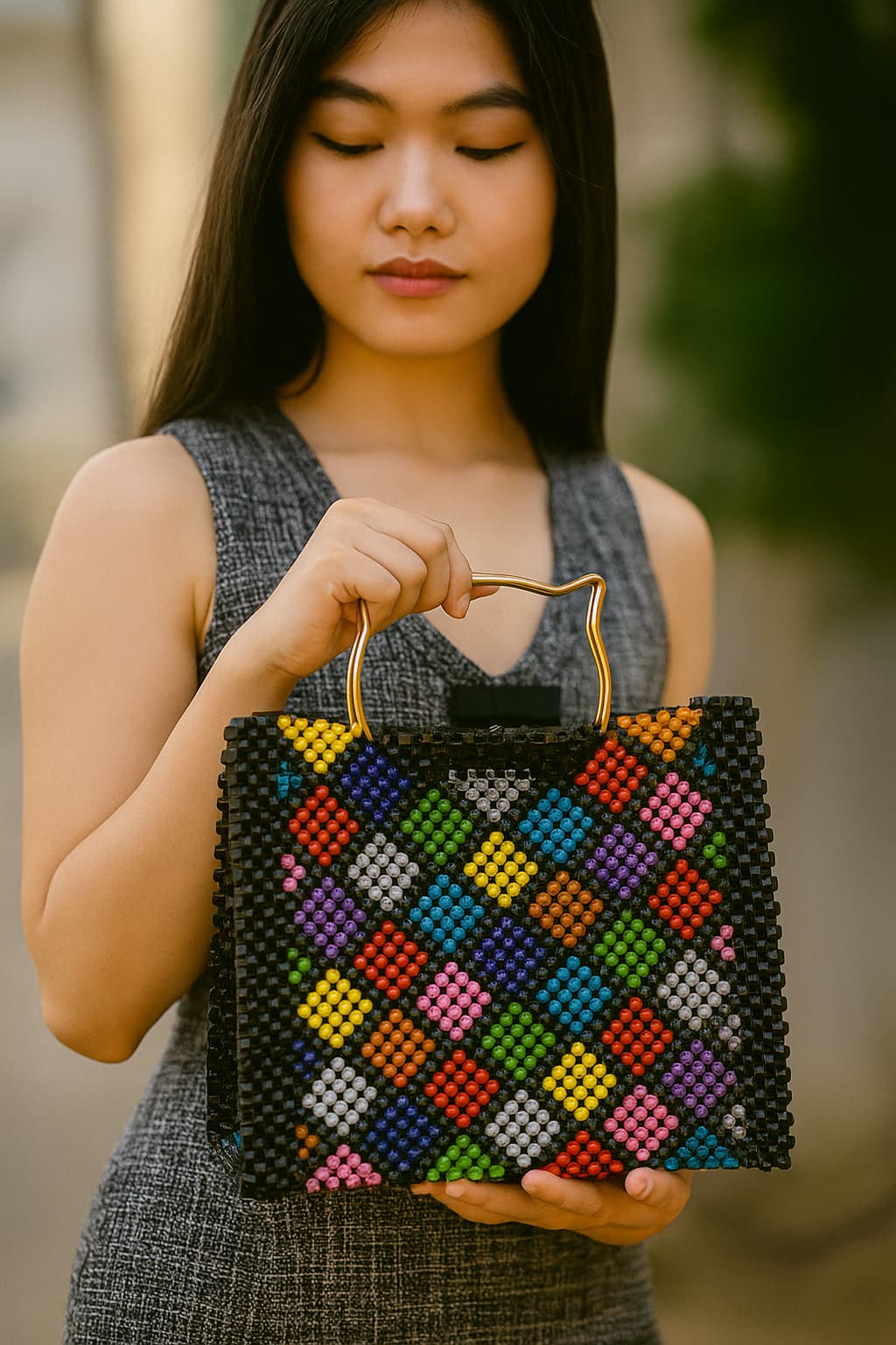 Multi crystal bag 1