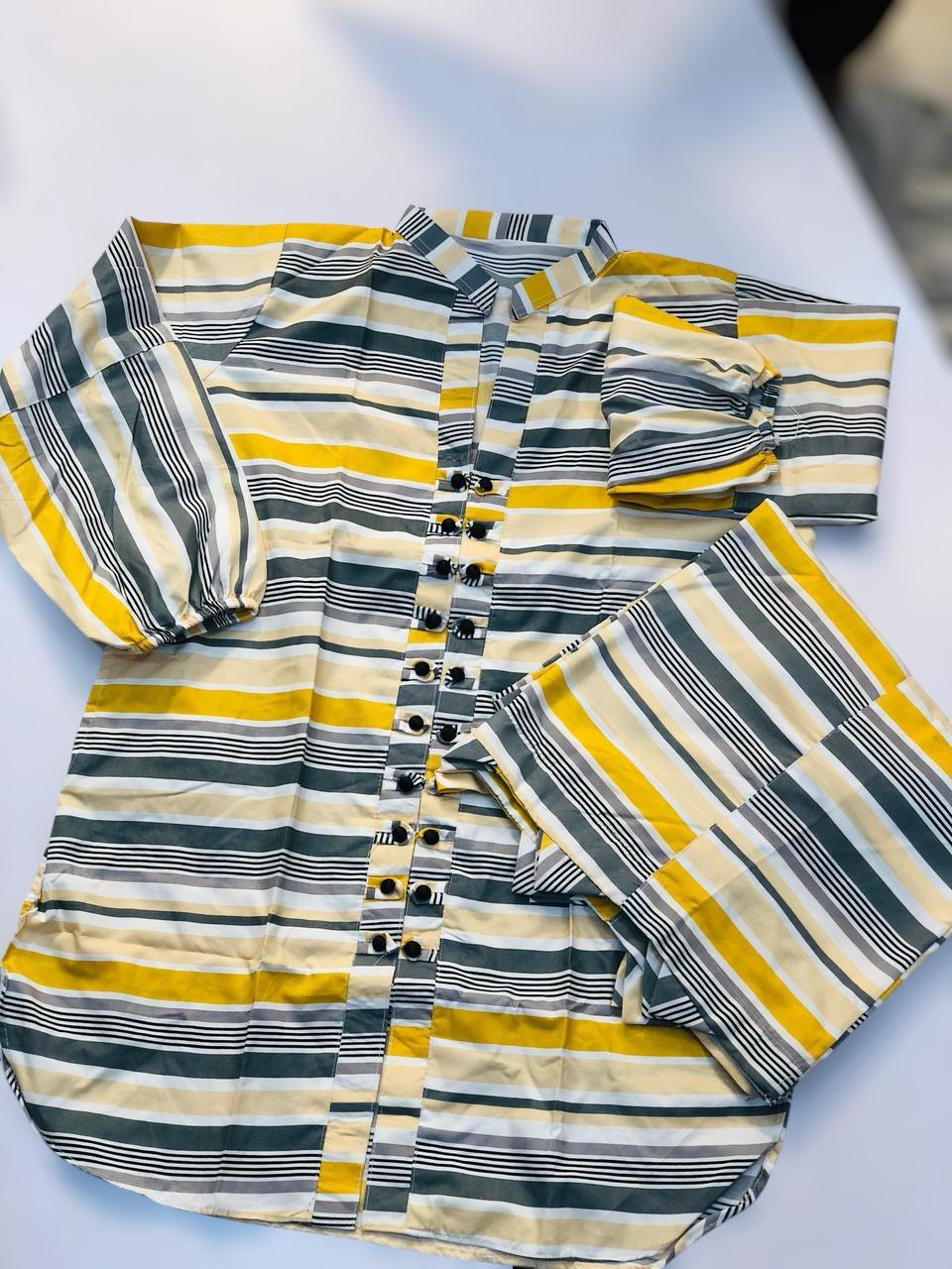 Swiss cotton shirt with Flapper 2pc Dress