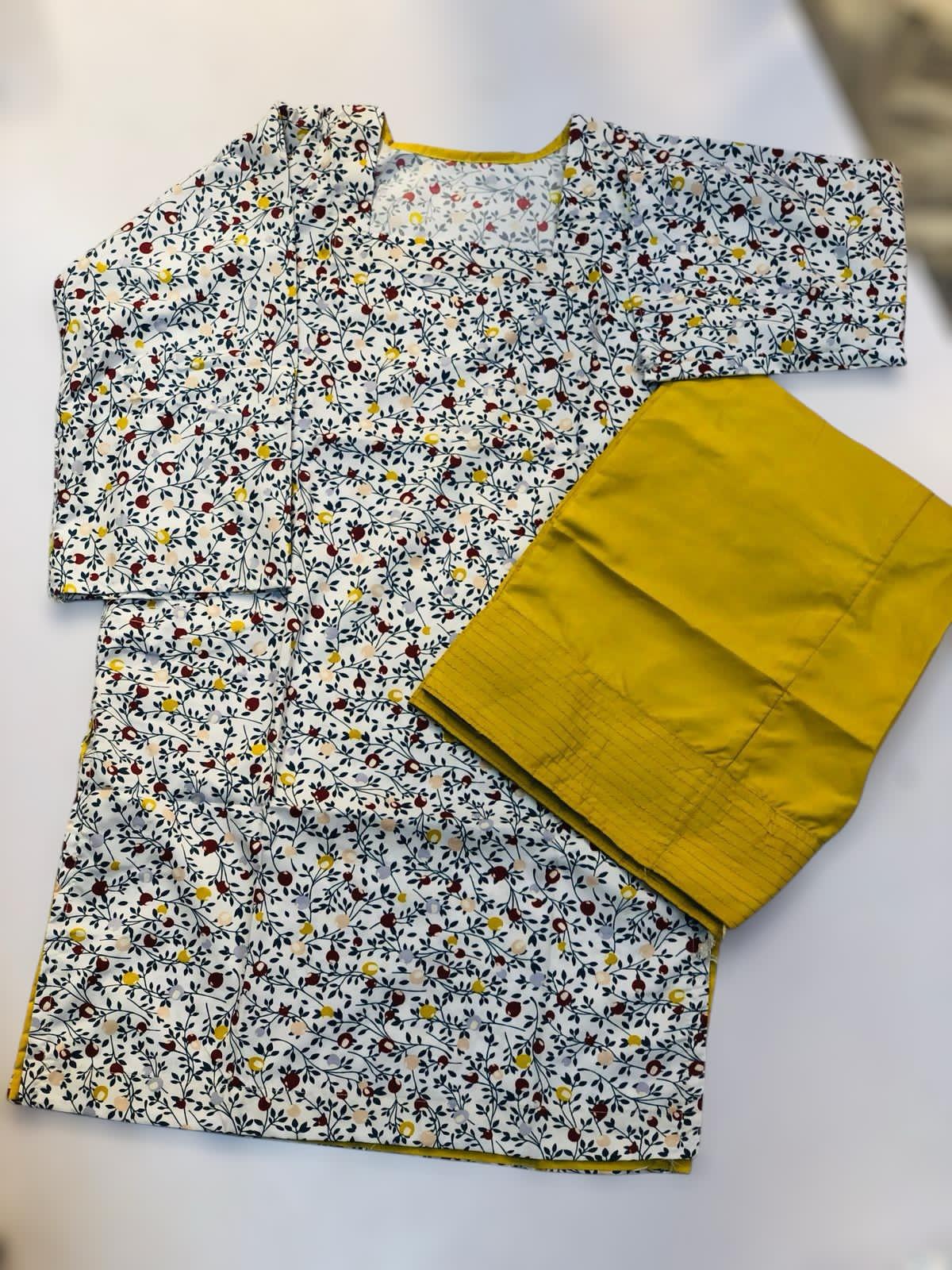 Swiss cotton shirt with Flapper 2pc Dress