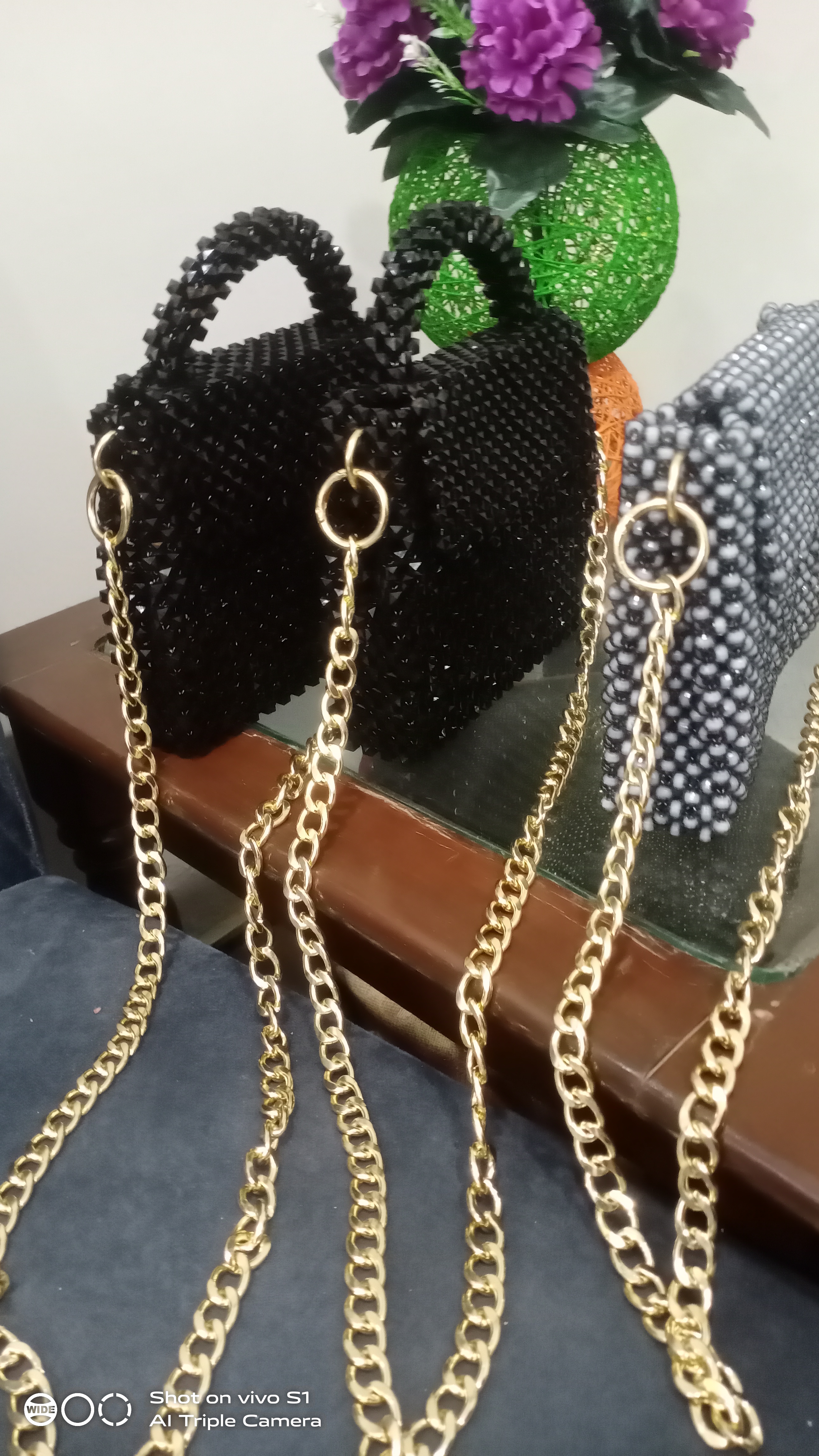 Beads crystal bags