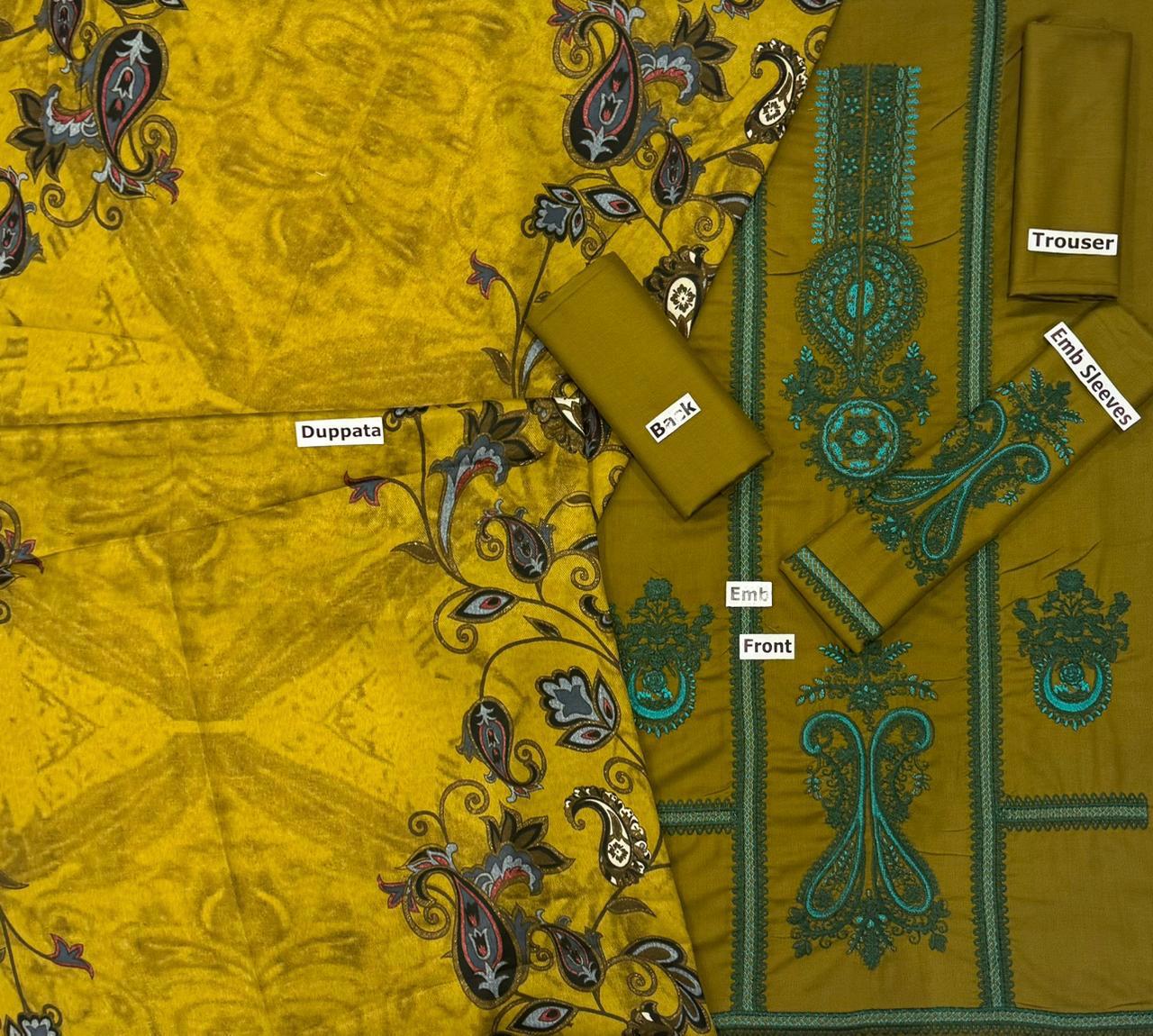 **BRAND: MIX*  *FABRIC DHANAK  WITH WOOL SHAWL*